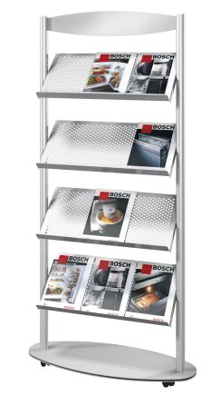 Advertising stand for mobile Sirius brochures - 1