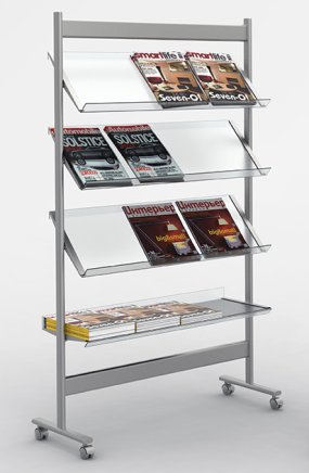 Stand for brochures metal type 6356 - 1