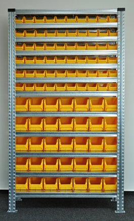 Rack with plastic boxes 877851009 (7 models) - 1