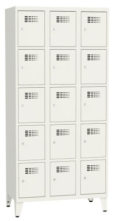 Sus 335 W divided wardrobe, width 900 mm - 7