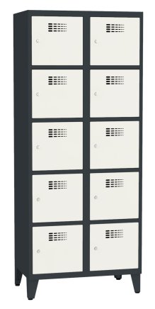 Sus 425 W metal wardrobe, width 800 mm - 7