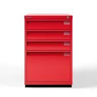 Bisley 1F3E metal filing cabinet - 2