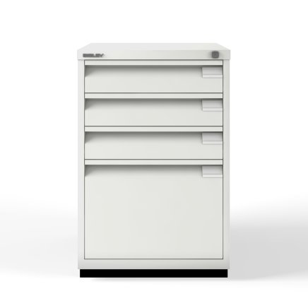 Bisley 1F3E metal filing cabinet - 3