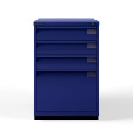 Bisley 1F3E metal filing cabinet - 1