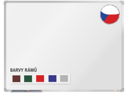 White magnetic board with enamel surface (6 models) - 1