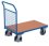Platform trolleys with high load capacity