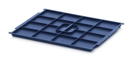 Lid for R-KLT transporter 400 x 300 mm - R-KLT-D 45 - 1