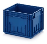 RL-KLT crate with drain holes 400 x 300 x 280 mm - 1