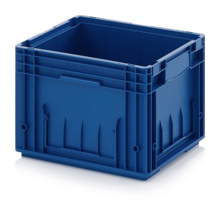 RL-KLT crate with drain holes 400 x 300 x 280 mm - 1