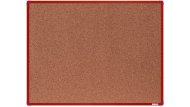 Notice board with a quality cork surface 1200 x 900 mm - 2