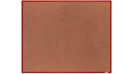Notice board with a quality cork surface 1500 x 1200 mm - 2