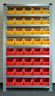 Rack with plastic boxes 877851017_VAR_4