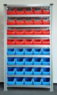 Rack with plastic boxes 877851017_VAR_6 - 1