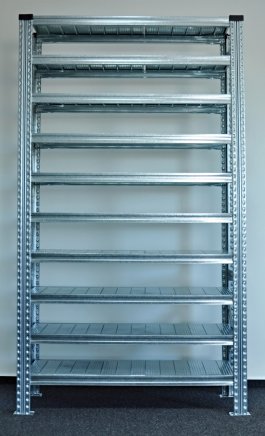 Screwless shelf rack 1972 x 1124 x 330 mm - 1
