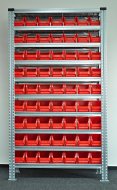 Rack with plastic boxes 877851018_VAR_2 - 1
