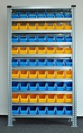 Rack with plastic boxes 877851018_VAR_5