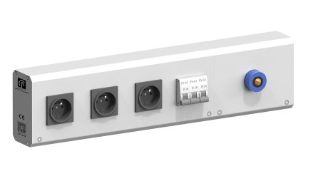 Electrical strip for EZS27 drawer cabinets - 1