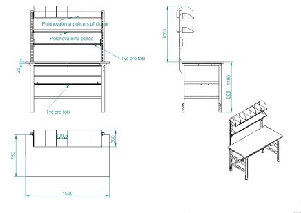 BMS packaging workplace with cutter - 2