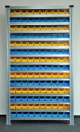 Rack with plastic boxes 877851019_VAR_4