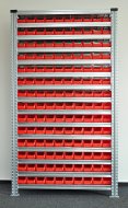 Rack with plastic boxes 877851019_VAR_3