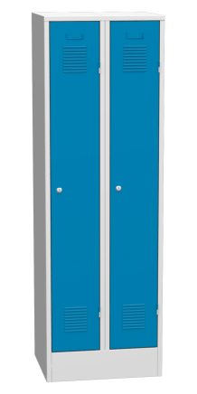 Two-compartment metal wardrobe SAS 32A - 1