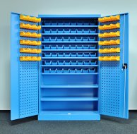 Kovos workshop cabinet with plastic boxes SPZ_11_0003_C_VAR_2