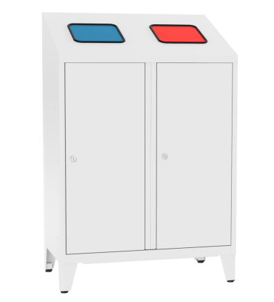 Double waste bin for sorted waste MPO 02k - 1