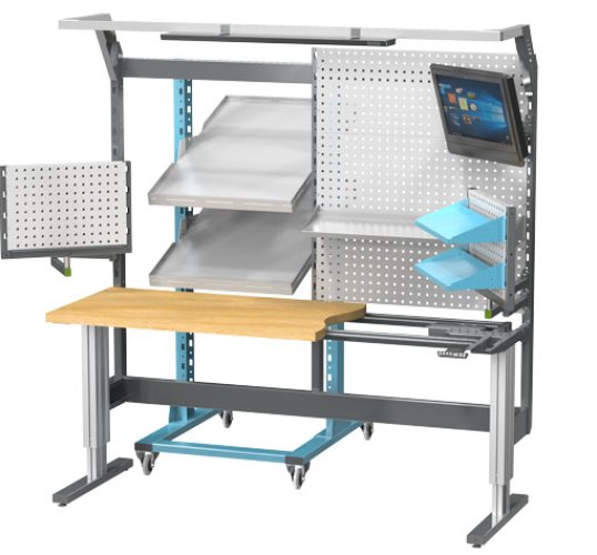 Tip: Workplace ergonomics - proper arrangement of the work surface