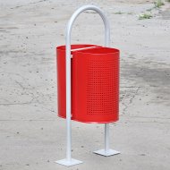 Hanging double trash can 1016 - 2