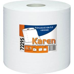 Industrial double-layer roll KAREN Servis 3.2; 2 pieces - 1