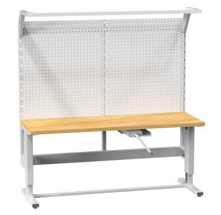 Crank adjustable table with extension (2 models) - 1