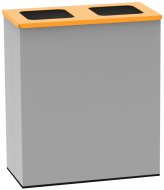 Metal waste bin KOS 1301 complete - 1
