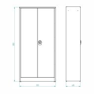 Cleaning cabinet C39745 - 2