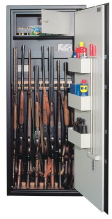 Cabinet for hunting weapons SZ 10 - for 10 weapons - 1