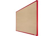 Notice board with textile surface 1200 x 900 mm - 8