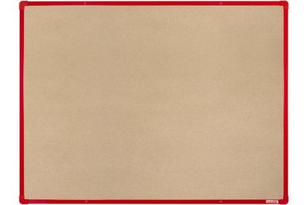 Notice board with textile surface 1200 x 900 mm - 7