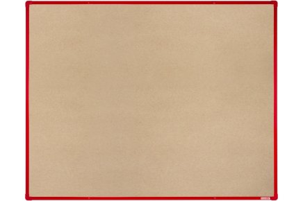 Notice board with textile surface 1500 x 1200 mm - 5
