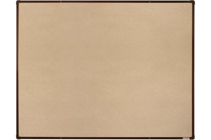 Notice board with textile surface 1500 x 1200 mm - 9