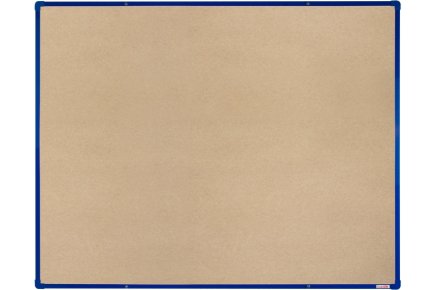 Notice board with textile surface 1500 x 1200 mm - 1
