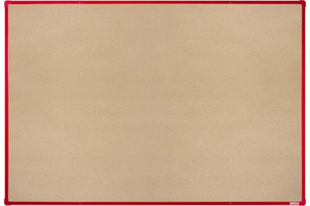 Notice board with textile surface 1800 x 1200 mm - 3
