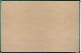 Notice board with textile surface 1800 x 1200 mm