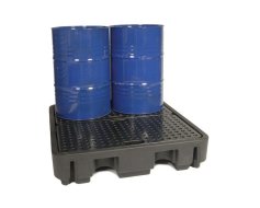 Catch basin for four 200l barrels