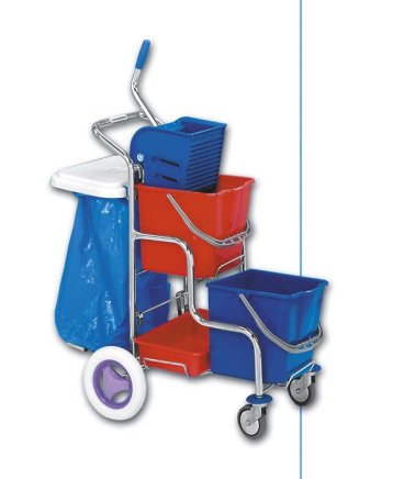 Chamois cleaning cart - 1