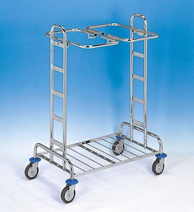 Waste and laundry sorting trolley Kombi (4 models) - 1