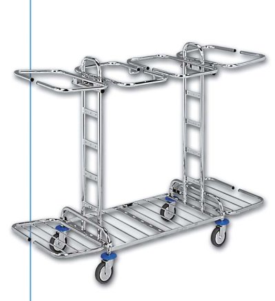 Waste and laundry sorting cart Kombi - 1