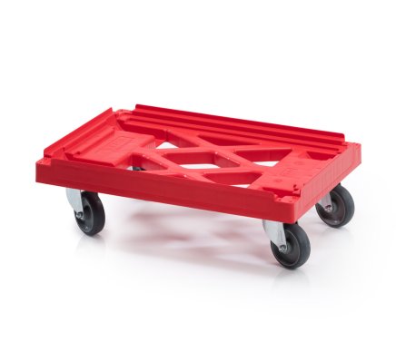Chassis for HL crates - 4 swivel wheels - 1