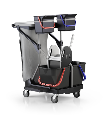 Ecological cleaning trolley PLV121 - 1