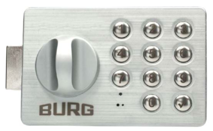 Combipad electronic lock with numerical code - 1