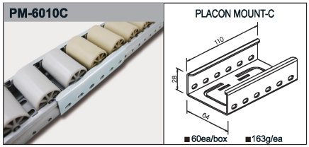 Roller track holder type PM-6010C - 1