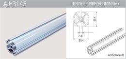 Aluminum profile AJ-3143